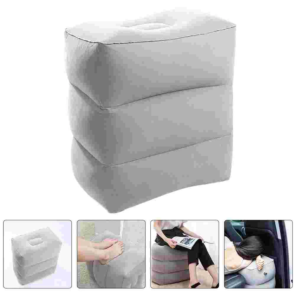 

Accessories Height Leg Pillow Inflatable Foot Rest Wear-resistant Airplane Footrest