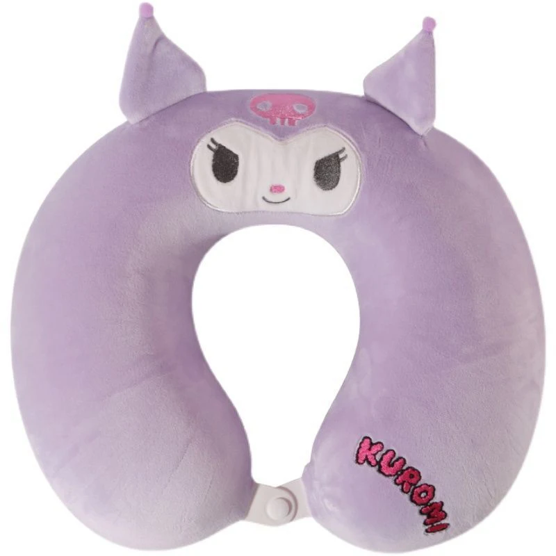 

Новинка Sanrio Kawaii My Melody Kuromi Cinnamoroll U-образная подушка для путешествий подушка для шеи для студентов поддержка сна подарок на день рождения