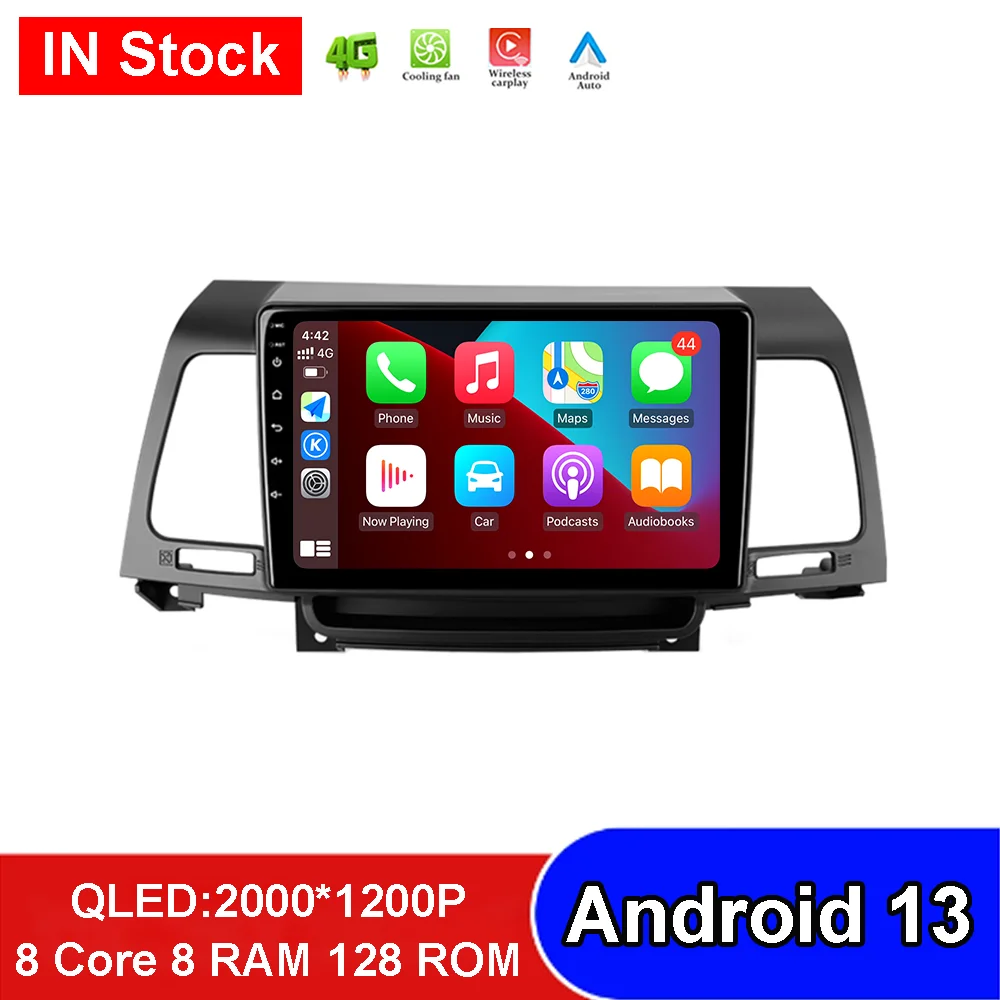 

Автомагнитола для Kia Opirus GH 2006-2011, мультимедийный плеер с GPS-навигацией, стерео, Android 13 No2 Din, Dvd