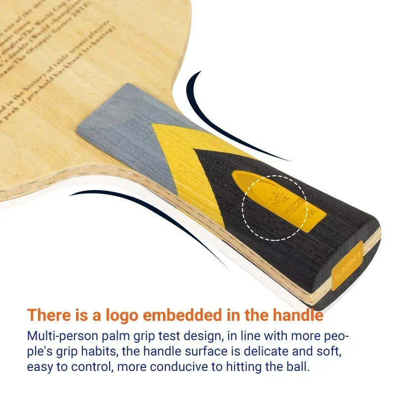 Локи 2024 упаковка обновленная ракетка для настольного тенниса Wang Hao Honor пинг-понга