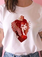 t shirt women alice in wonderland disney exquisite hot selling t shirt high quality trendy aesthetic tshirt female the red queen