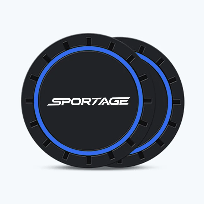 

2 шт. автомобильный подстаканник, противоскользящая вставка, подставка для подставки для Kia Sportage PHEV AWD GT-Line X-Line HEV, автоматический держатель для стакана с водой, силиконовый коврик