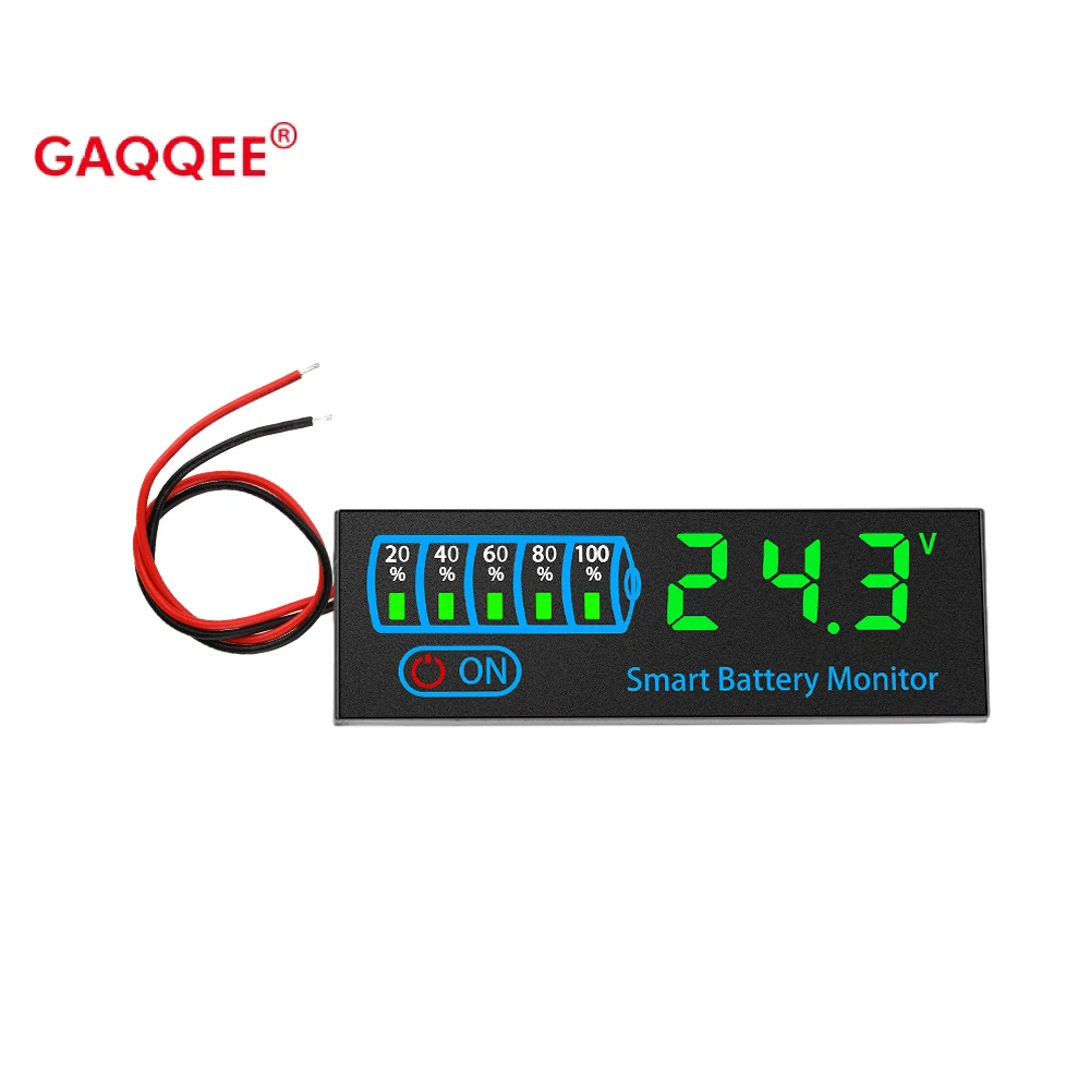 

Индикатор заряда батареи Gaqqee 7-55В