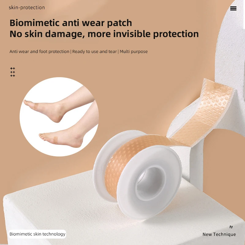 

New Silicone Gel Heel Cushion Protector Foot Feet Care Shoe Pads Insert Insole Sticker Useful Women Heel Protector Cushion Tapes