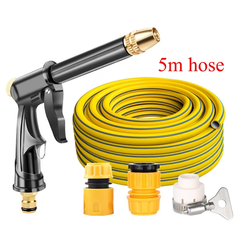 High Pressure Washer Water Gun Garden Watering Gun Hose Nozz