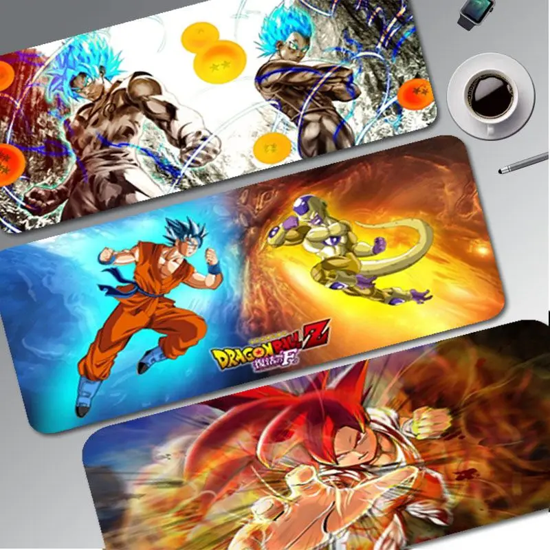 

BANDAI Dragon Ball Rubber XXL Cartoon Anime Gaming Mouse Pad Keyboard Mouse Mats Desk Mat Accessories Padmouse Desk Play Mats