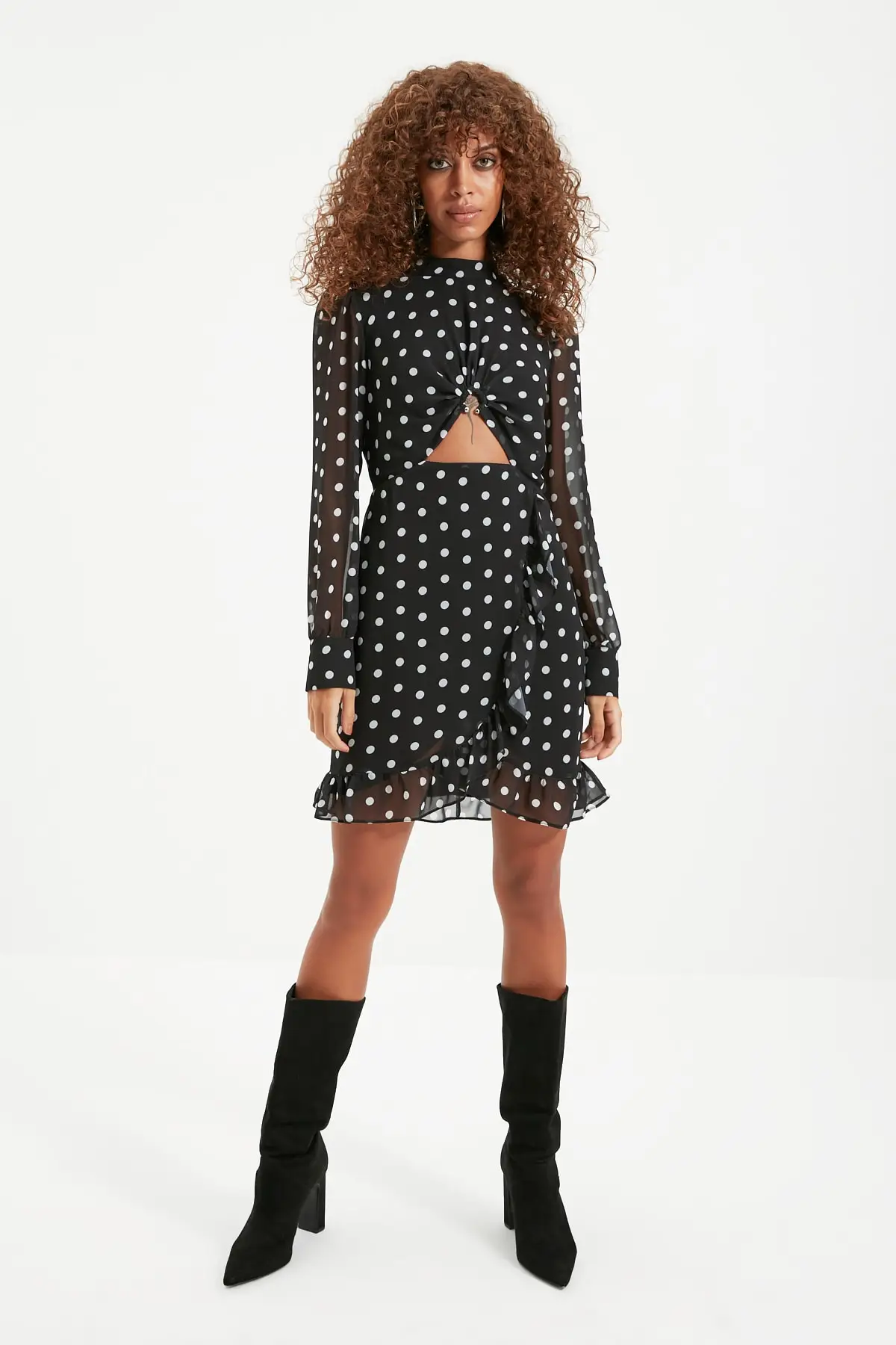 

Trendyol Cut Out Detail Dress TWOAW22EL0383