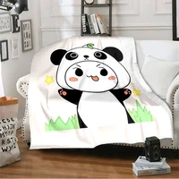 fantasy cartoon cute lovely blanket for children sofa travel household blankets for beds cute custom thin blanket for mom
