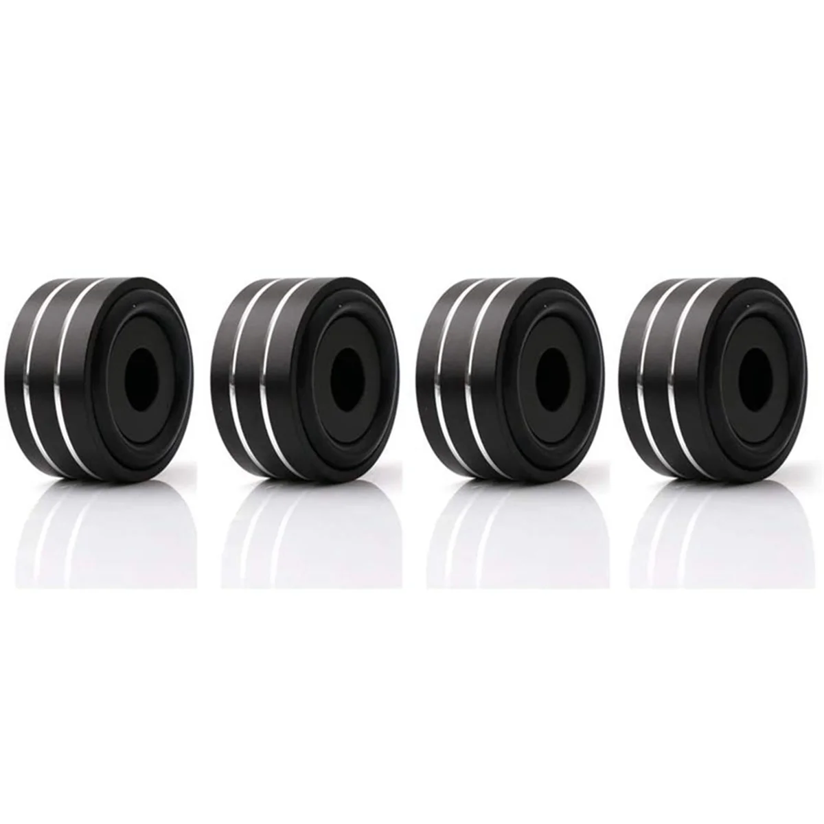 4 шт. 40 х2 0 мм алюминиевый HiFi усилитель динамик изоляционная подставка