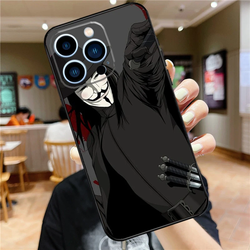 V Vendetta чехол для iPhone 12 Pro Max 13 Mini 11 XS X XR 6S 8 7 Plus SE 2020 Coque |