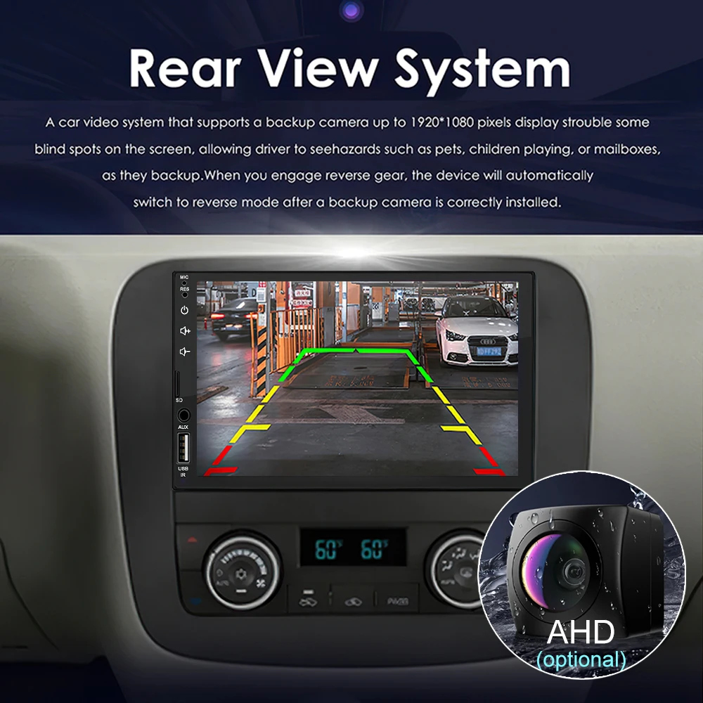 XIMA 7 &quot2Din Универсальный Android авто Авто Радио MP5 Сенсорный экран Видео