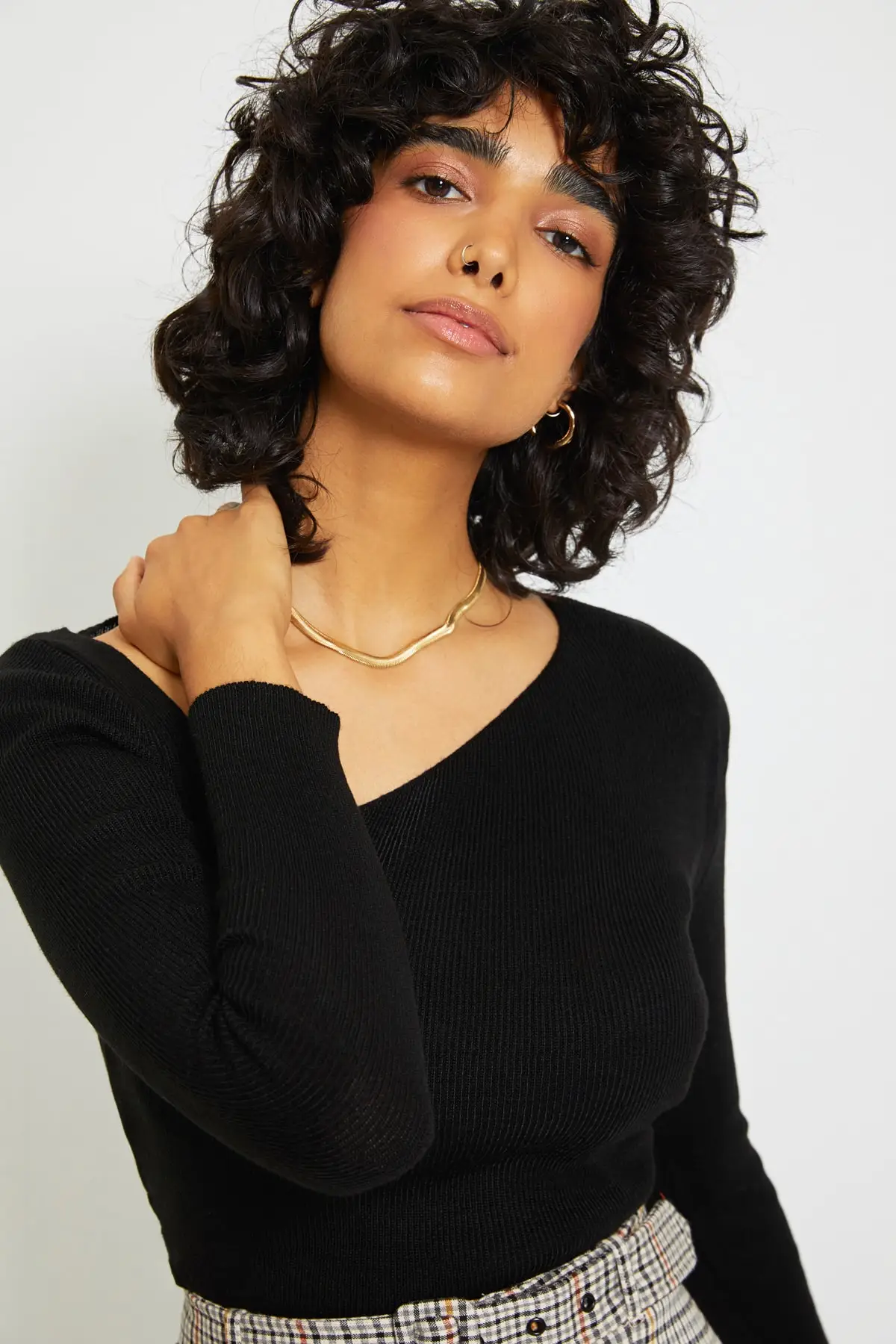 

Trendyol Collar Detailed Knitwear Sweater TWOAW22KZ1758