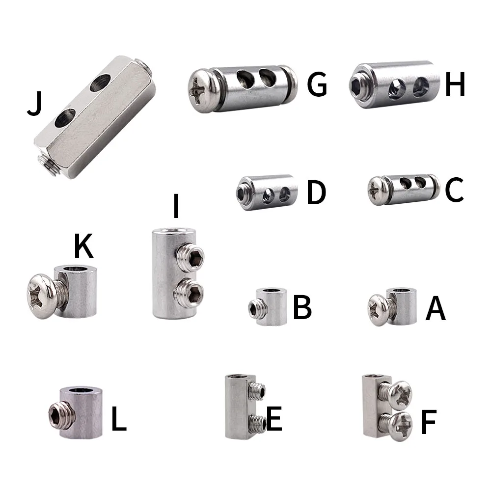 

Зажимы для тросов из стали 1-4 мм