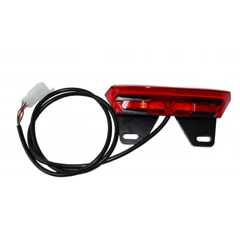 

E-Bike 12V Tail Rear Light LED Brake Lamp Turn Signal Light Electric Bicycle Nocturnal Warning Light TailLight Cycling Accessory