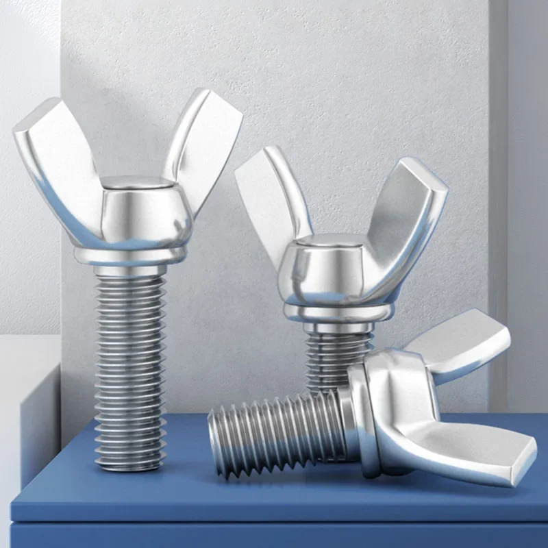 1-10 шт. болт-бабочка из нержавеющей стали