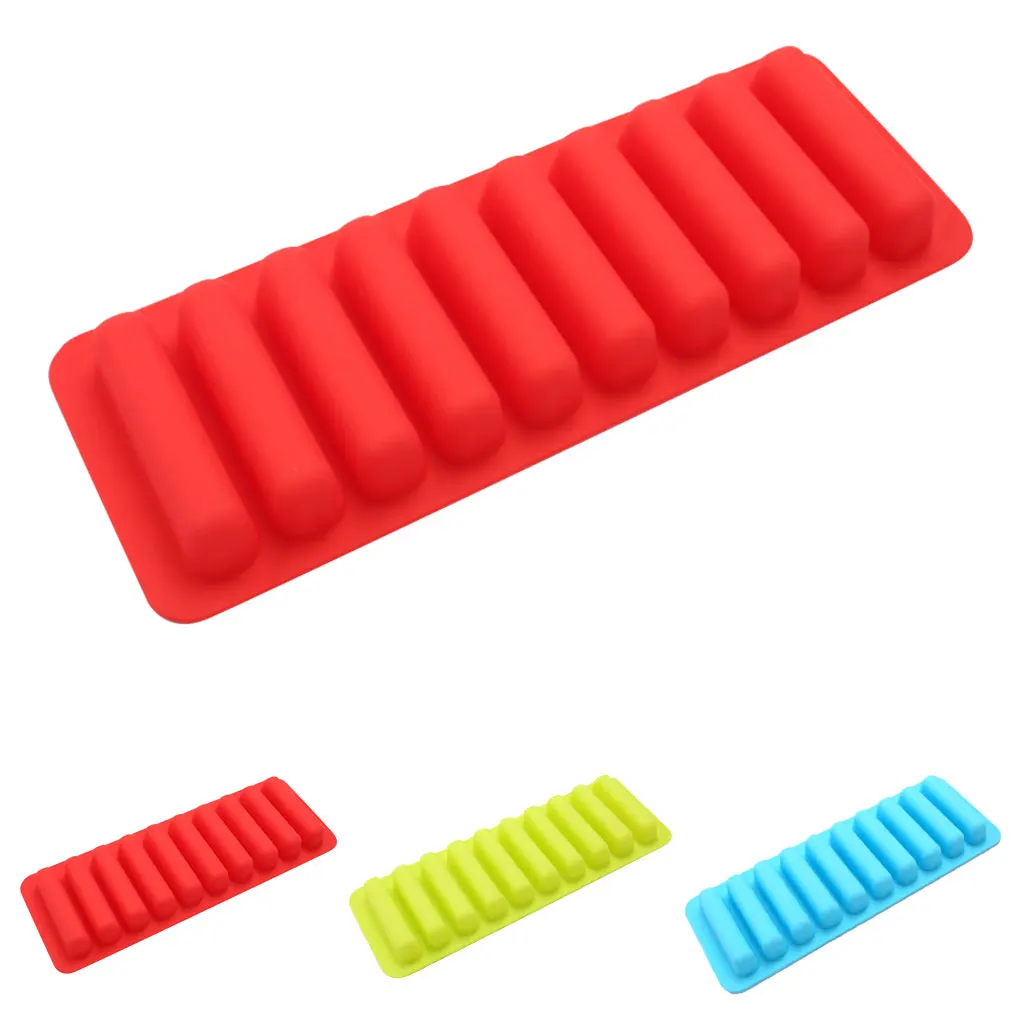 

Summer Artifact Silicone Ice Cube Tray Mold Fits For Water Bottle Ice Cream Pudding Maker Mold Bar Kitchen Tool