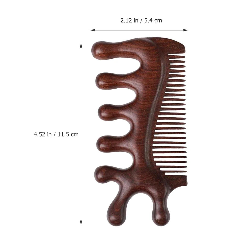 Расческа-массажер для кожи головы многофункциональные расчески из натурального