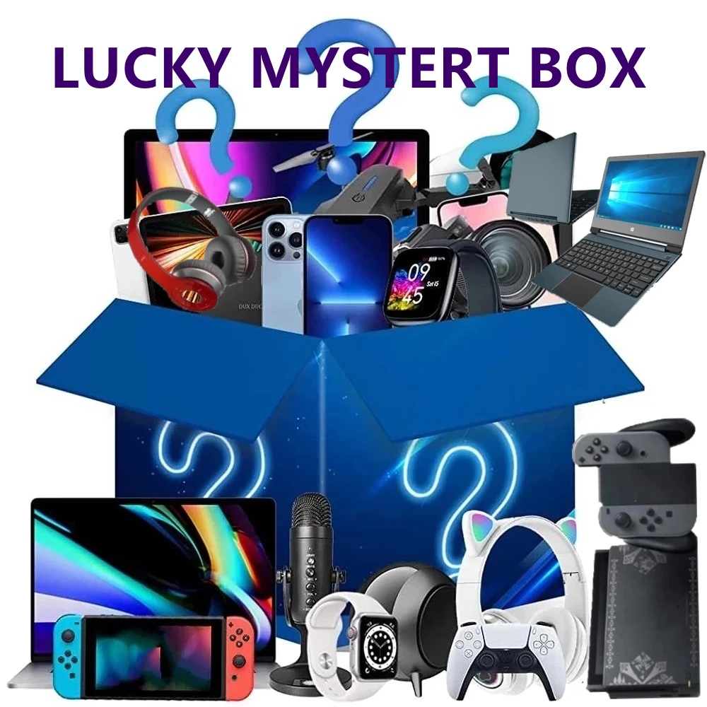 Surprise Mystery Box For Apple products Super Popular Electronics Gamepads Digital Cameras Novelty Best Idea Gift Mistery |