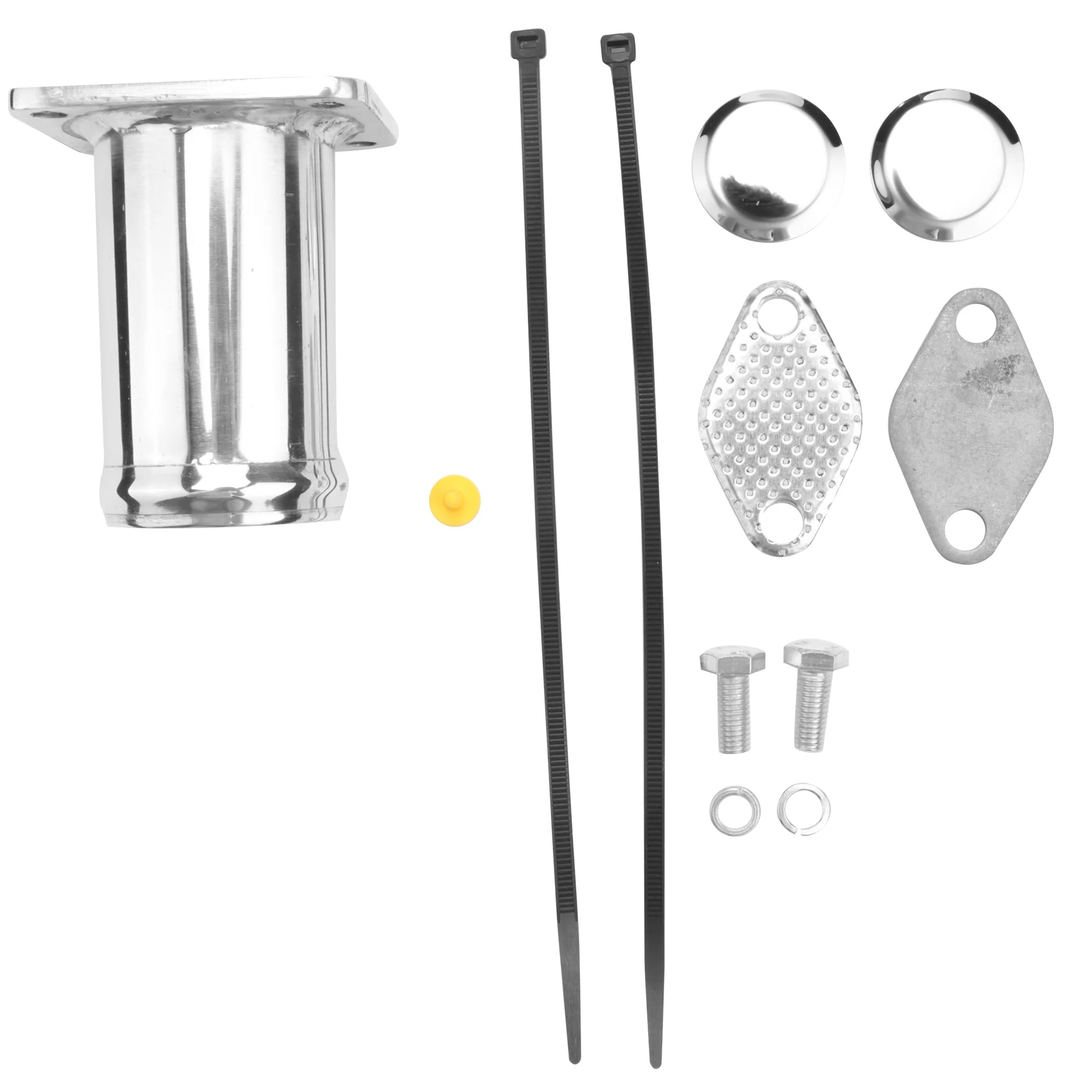 

Aluminum EGR Removal Kit / EGR Delete Kit Blanking Bypass for E46 318D 320D 330D 330Xd 320Cd 318Td 320Td EGR07