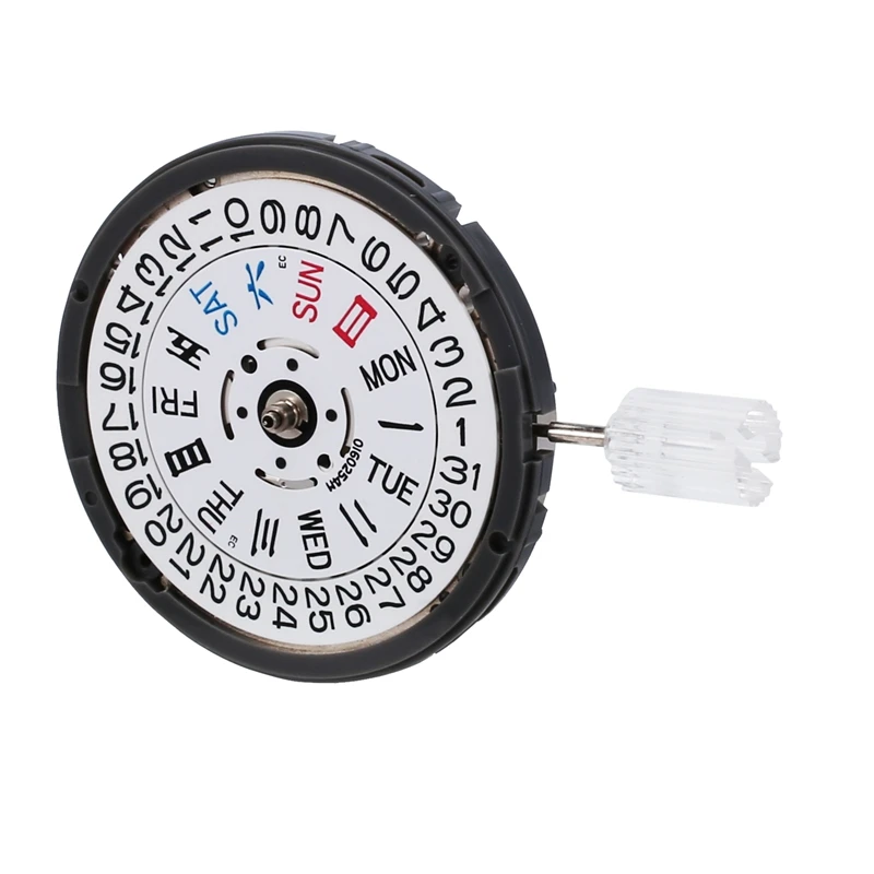 NH36/NH36A автоматический механический механизм с 24 камнями белая заводная головка