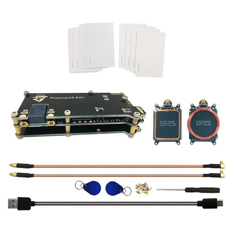 Модернизированная память 512K Proxmark3 RDV2 PM3 DEV Proxmark 3 комплект NFC RFID Cloner Reader IC ID M1