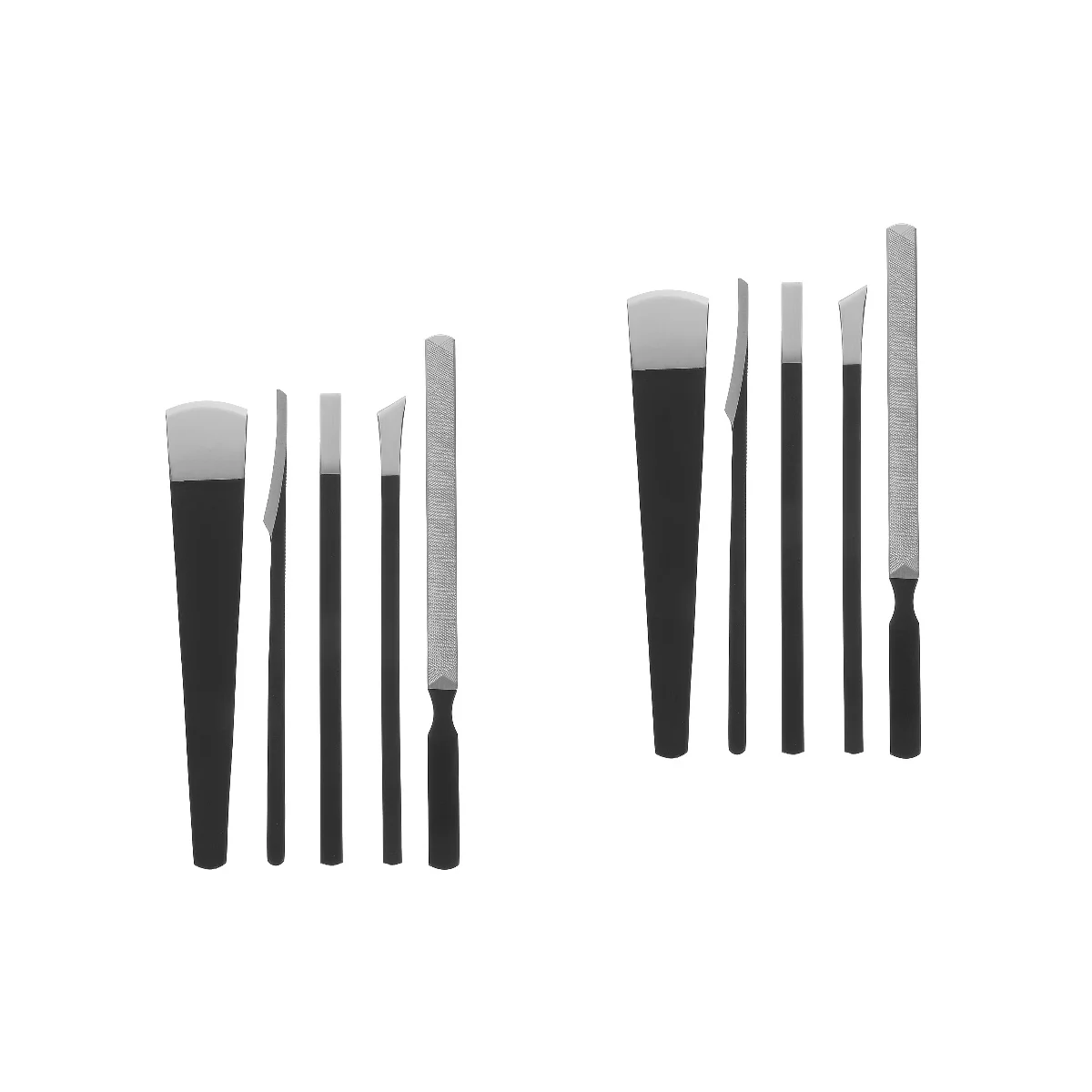 

2 Sets Foot Scraper Set Ingrown Toenail Tool Five Piece Stainless Steel Pedicure Foot Scraper Supplies Nail Care Tool