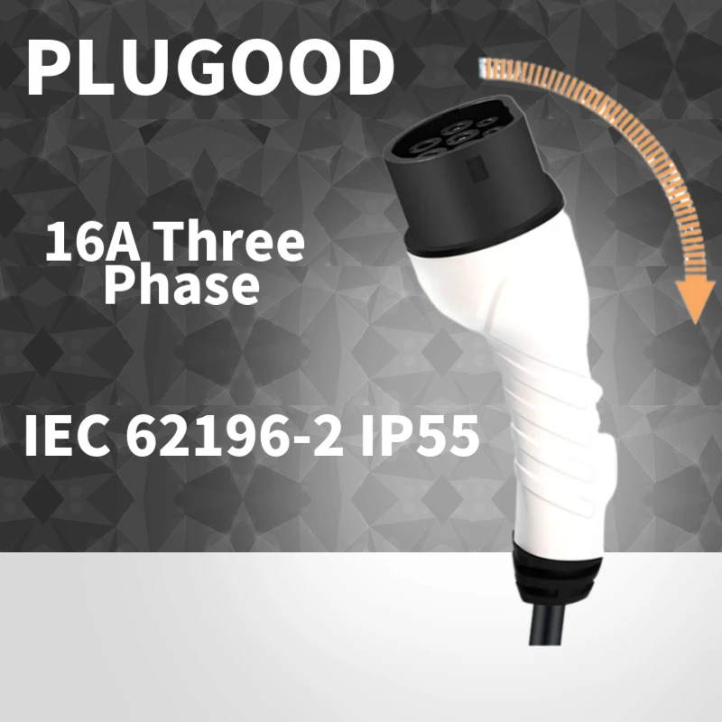 

Переходник для зарядного устройства PLUGOOD EVSE IEC 62196-2, 16 А, 32 А
