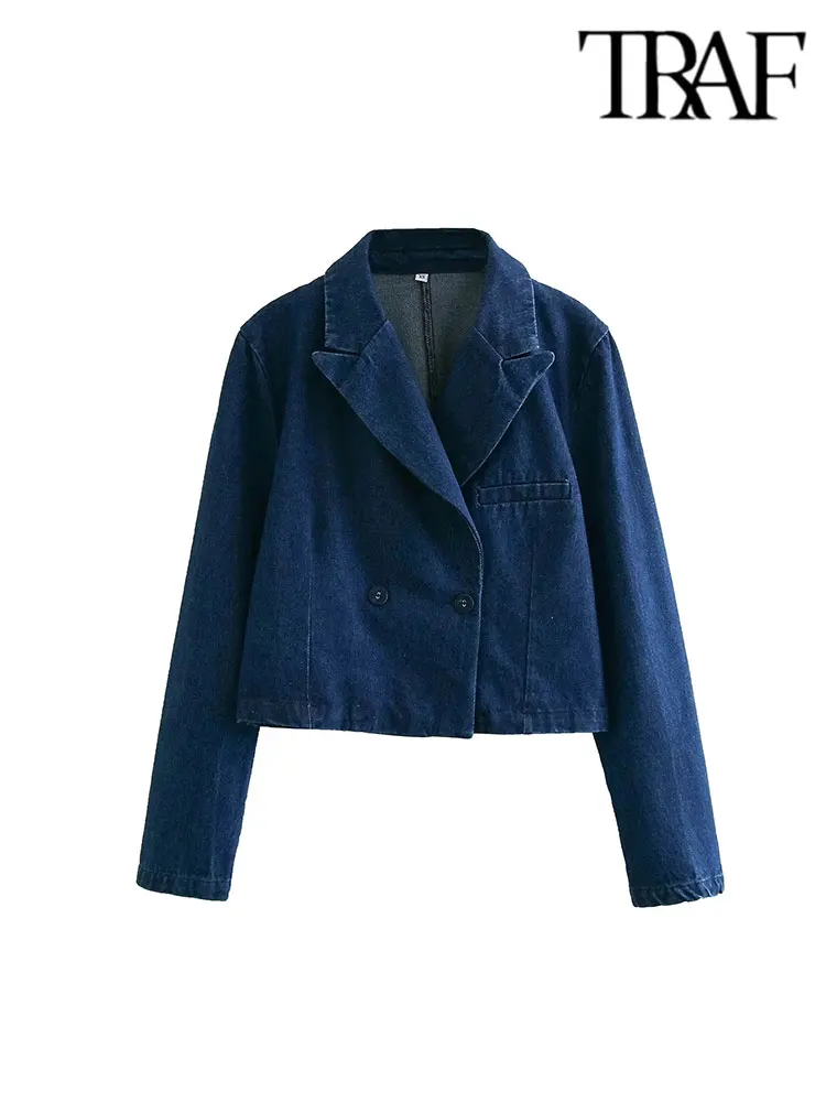 

Женская джинсовая куртка-корсет из денима, y2k