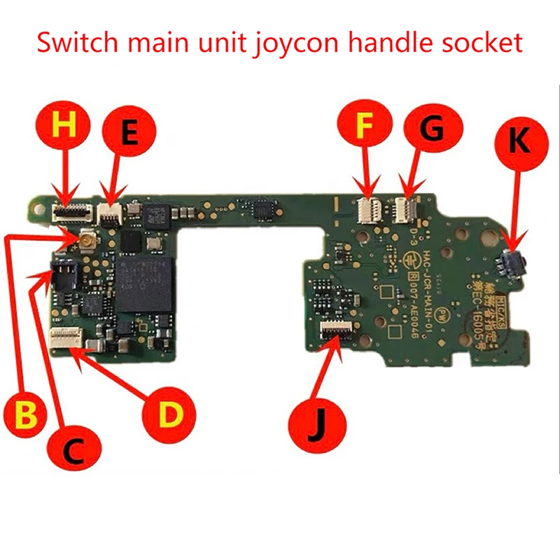 Разъем Joy-Cons Slide Switch для консоли Nintendo