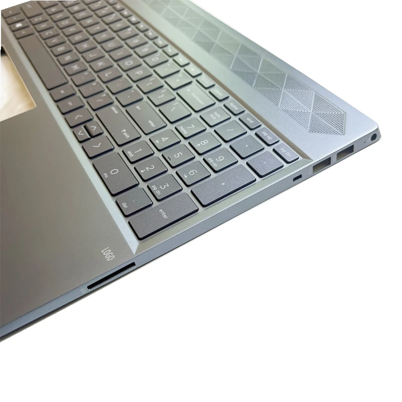 Клавиатура для HP Pavilion 15-CS TPN-Q208 с синей подсветкой