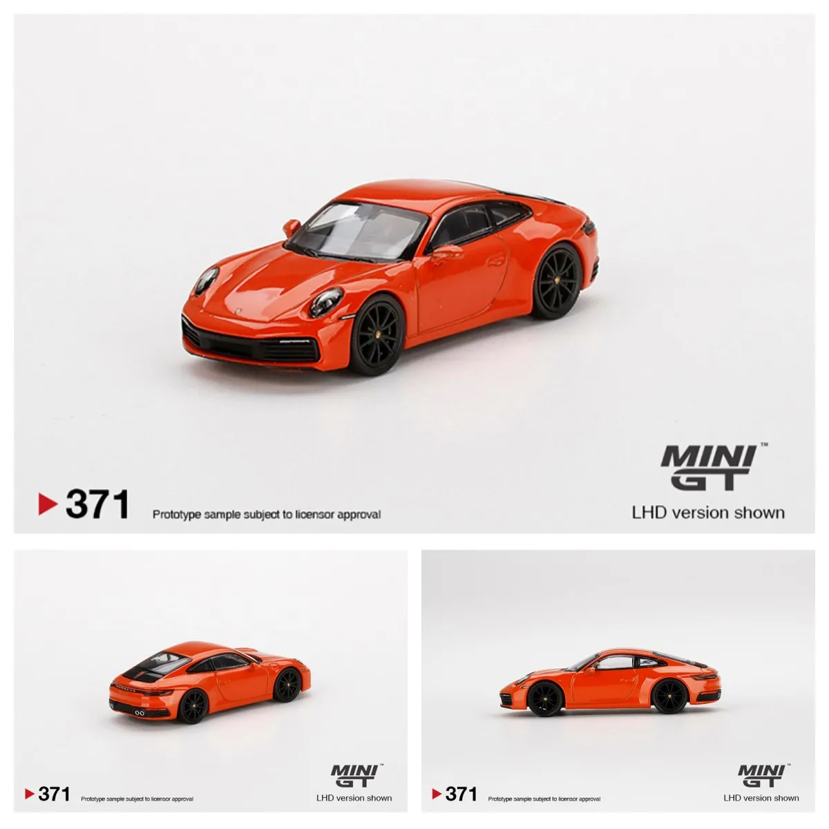 

MINI GT 1:64 911 (992) 4S Diecast Car Model