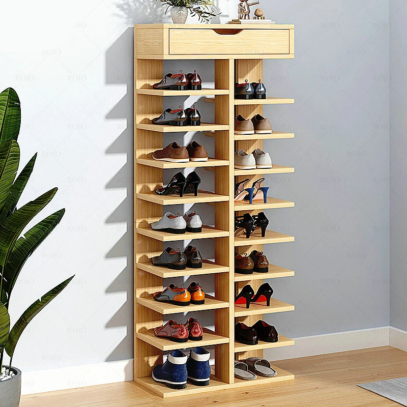 

Современная обувная стойка-органайзер, домашний экономичный пыленепроницаемый стеллаж для хранения обуви, многослойная компактная дверь, большая емкость для хранения обуви