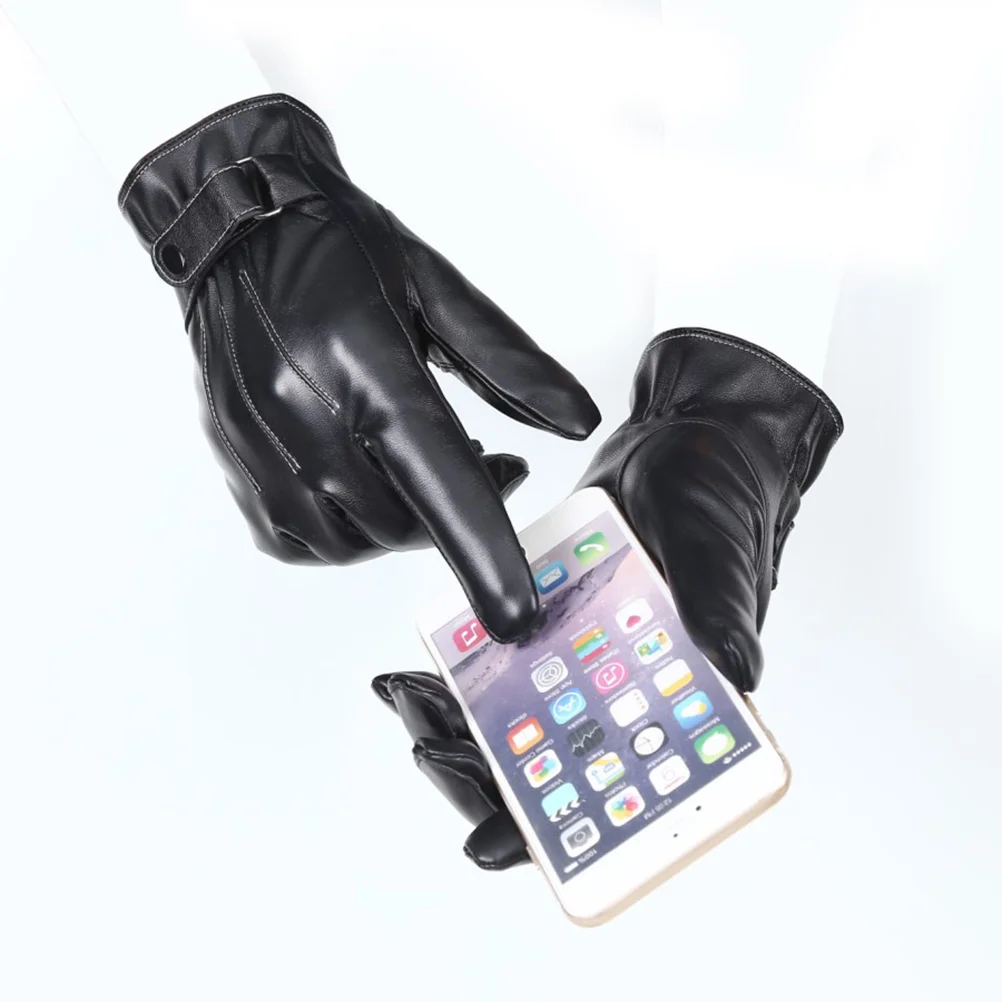 

1 pcs Leather Thicken Outdoor Glove Protection Glove for Climb Travel Riding