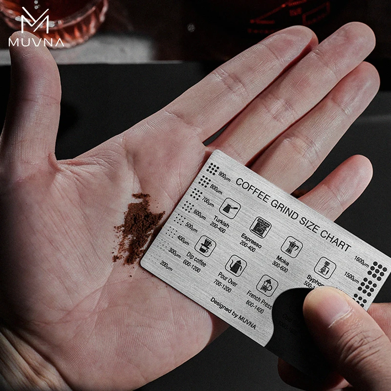 Измерительный инструмент MUVNA для кофейного помола измерительная линейка из