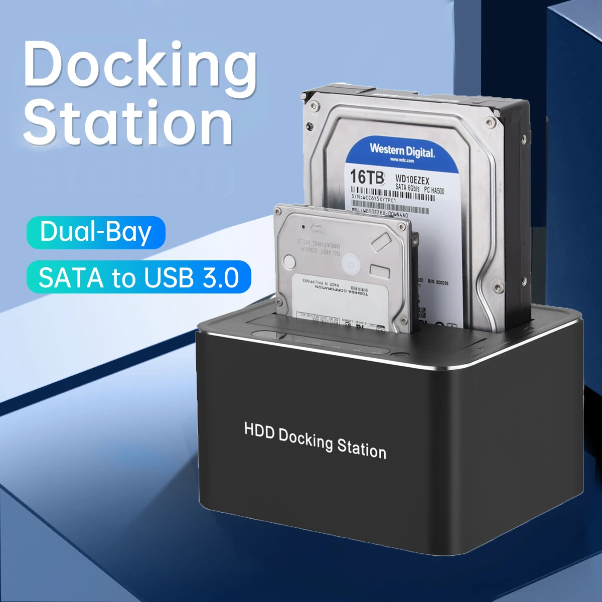 

Док-станция для жестких дисков с двумя отсеками для 3,5/2,5 дюймов HDD SSD SATA на USB 3,5 HDD док-станция с адаптером питания 12 В 3 А