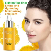 50ml vitamin c facial serum whitening brightening moisturizing improve roughness lighten spots hyaluronic acid facial essence