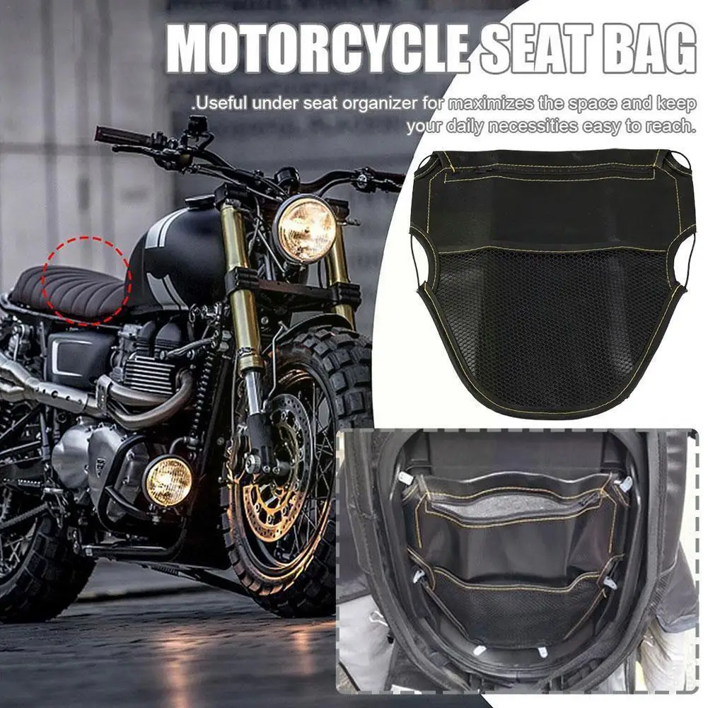 

Motorcycle Cycling Bag Scooter Seat Bucket Storage Motorcycle Sundry Accessories Bag Bag Bag Modification Vehicle Electric J4N3
