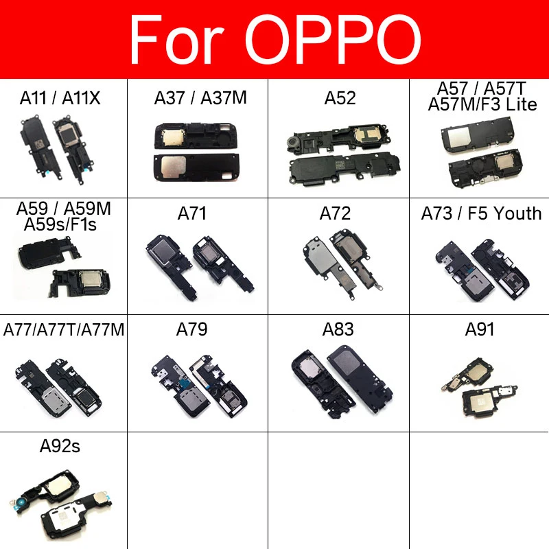 Громкоговоритель, звуковой сигнал для Oppo A11X A37M A52 A57T/M A59M/S A71 A72 A73 A77T/M A79 A83 A91 A92S F1s F3 Lite F5 Youth