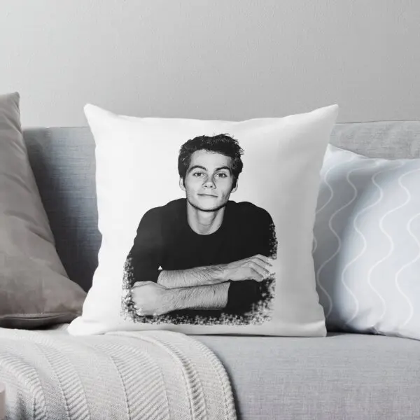 

Dylan O Brien Printing Throw Pillow Cover Sofa Anime Waist Hotel Bed Fashion Bedroom Fashion Car Pillows not include One Side