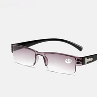 2022 vintage reading glasses men women gradient clear lens half frame presbyopic eyewear farsighted glasses 1 0 2 0 3 0 4 0