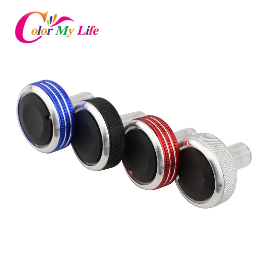 

For Honda City 2008 2009 2010 2011 2012 2013 2014 Heat Control Knob Car Air Conditioning Knob AC Knob Aluminum Alloy 3Pcs