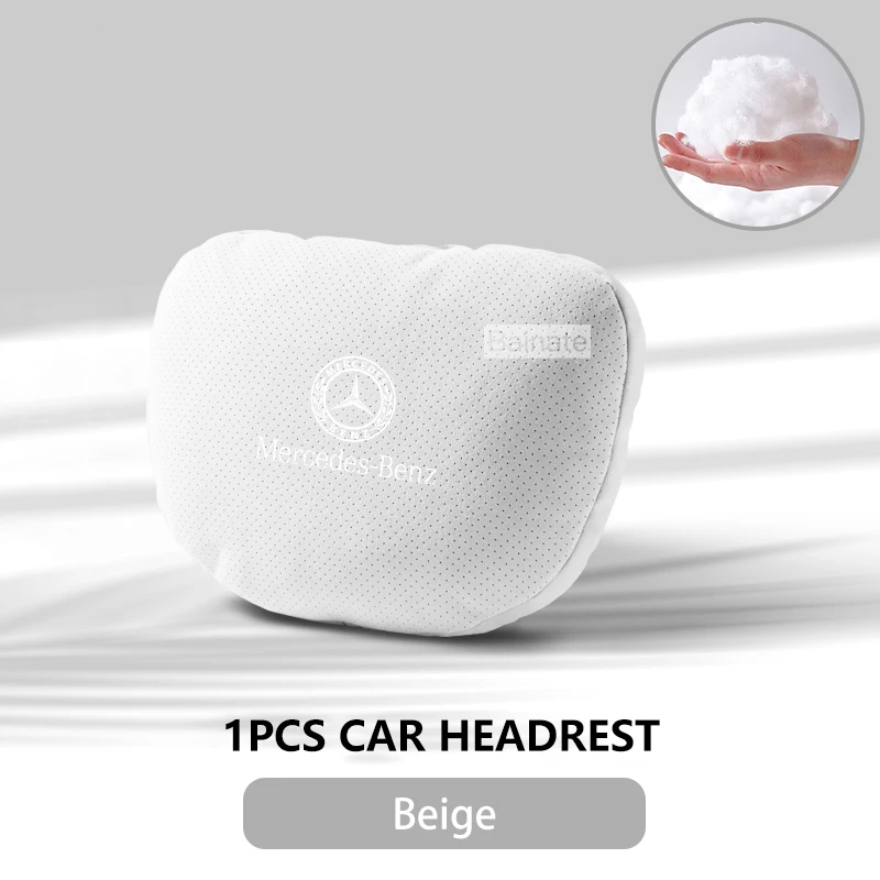 

Подголовник автомобильного сиденья, подушка для шеи, поясничная поддержка спины для Mercedes Benz AMG W203 W206 W220 W205 W211 W201 W210 GLC Sprinter Vito