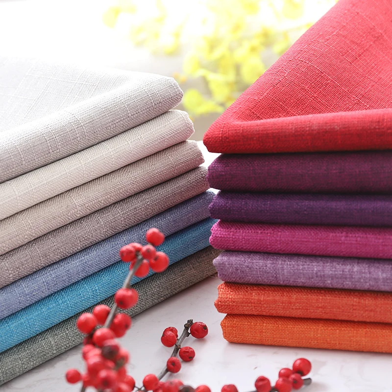 Полиэфирная ткань по метрам для чехлов на диван декоративные наволочки шитье