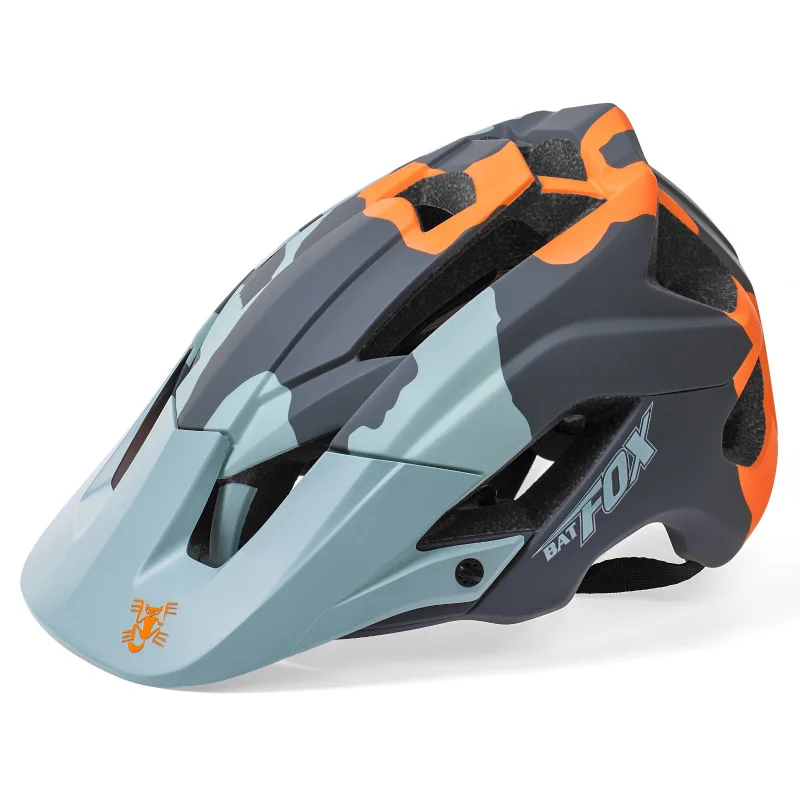 BATFOX bicycle helmet cycling mountain bike helmet off-road skateboard helmet hard hat mtb helmet men F661