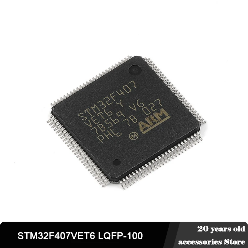 

STM32F407VET6 STM32F407VGT6 STM32F407ZET6 STM32F407ZGT6 STM32F407IGT6 microcontroller MCU ic chip In stock New original