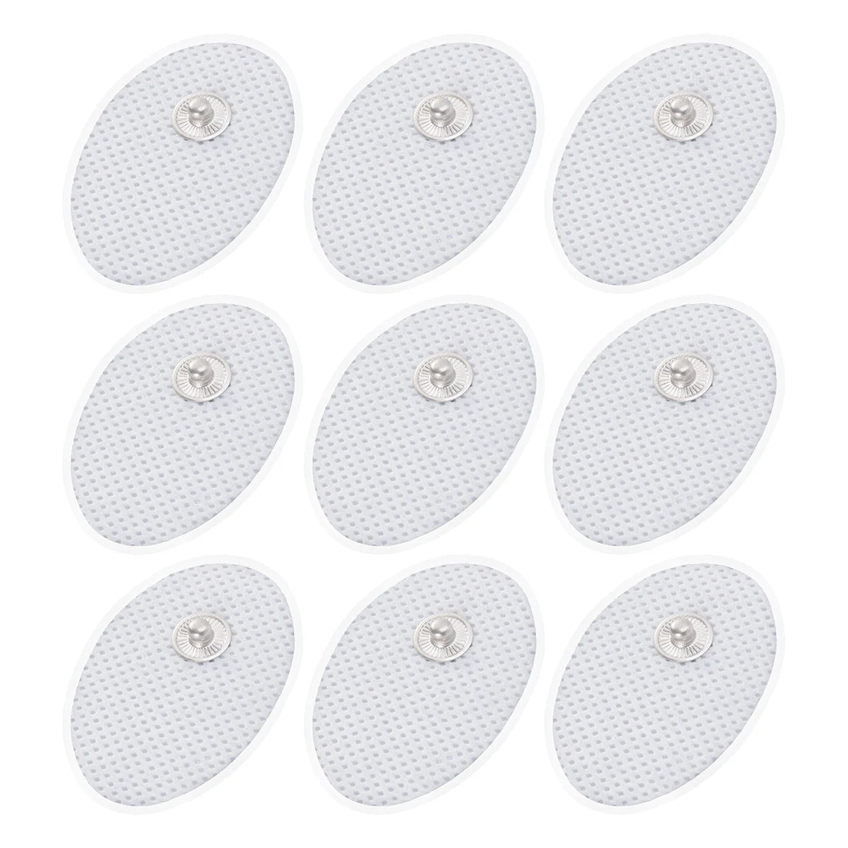 

10PCS 5Set Reuseable Non-woven Fabric Easy to Use Unit Pads Tends Pads Electrodes