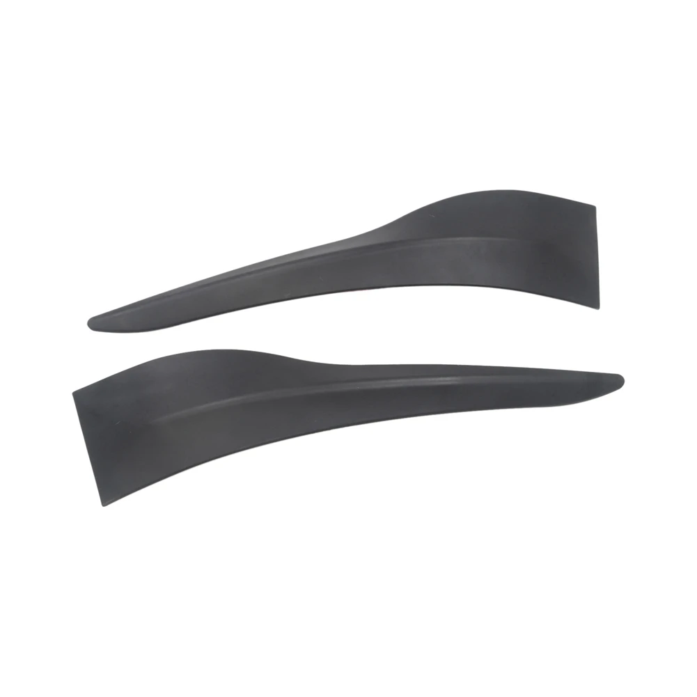 

For Model Y 2017-2022 Front Bumper Splitters Lip Spoiler Anti-Collision Angle Guard Black