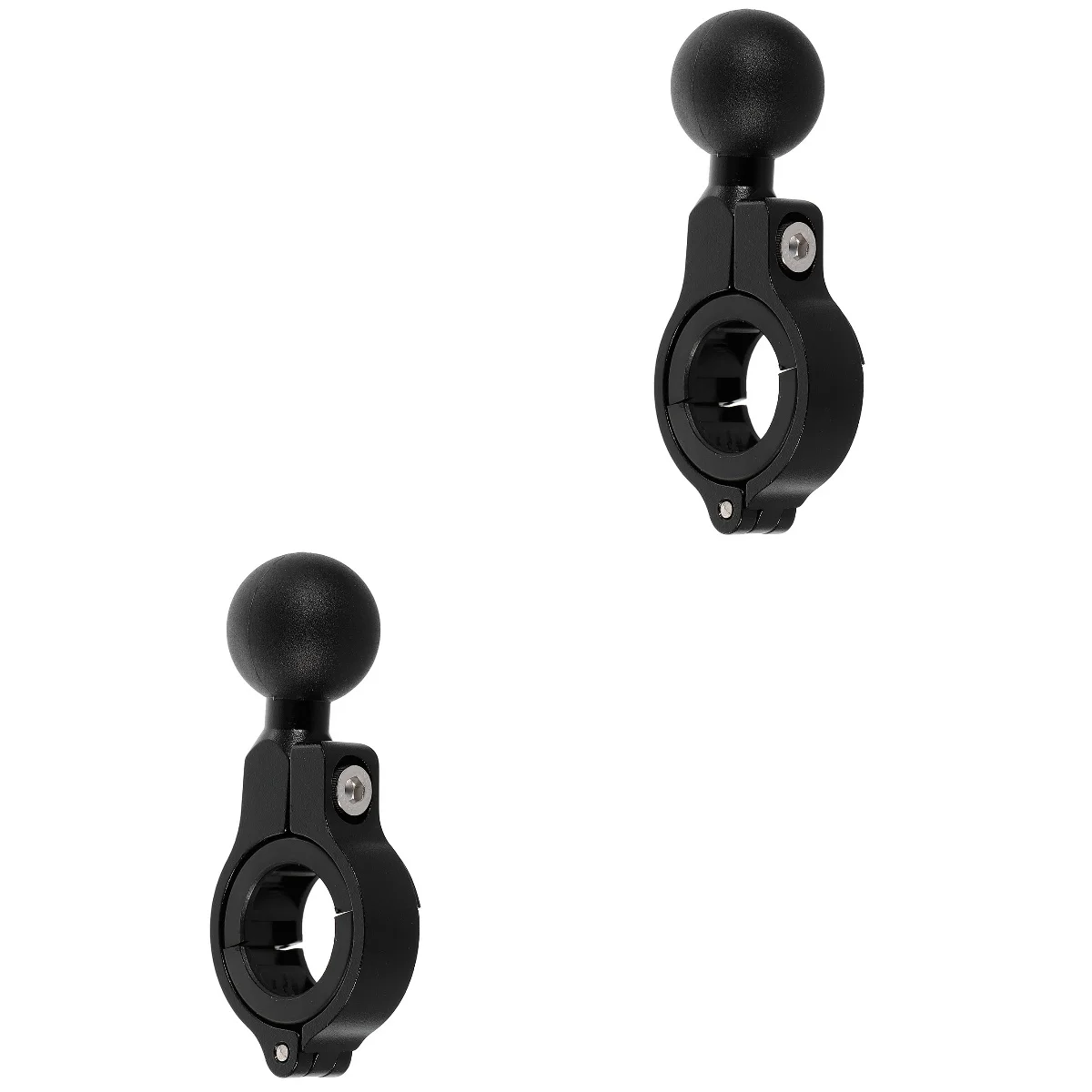 

2 Sets Base Phone Holder Mount Balls Adapter Scooter Motorcycle Cell Handlebars Head