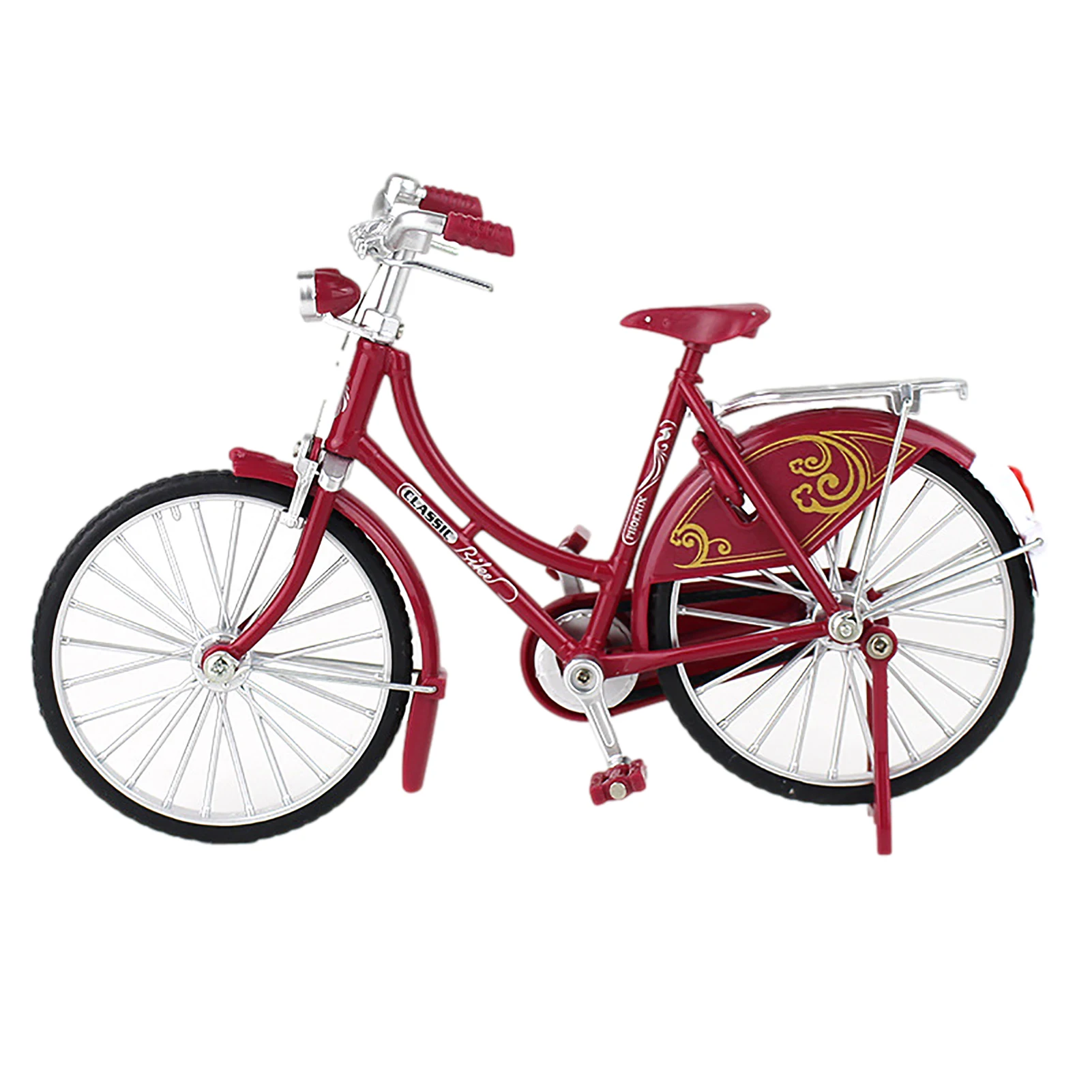 

Retro Mini-finger Bike Miniature Bicycle Toy For Kids And Adults Mini Bike Model Cake Topper Party Decorations Toy Bicycle