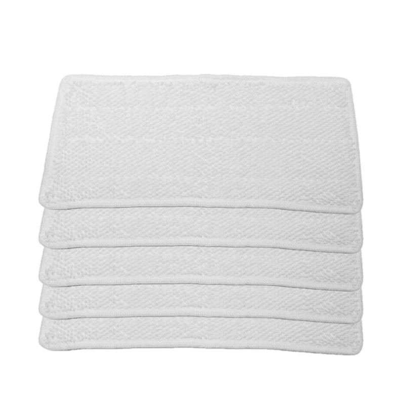 

EAS-5Pcs Fit For Vileda Steam XXL Micro-Fiber Cleaning Mop Accessories,Microfiber Cleaning Mop
